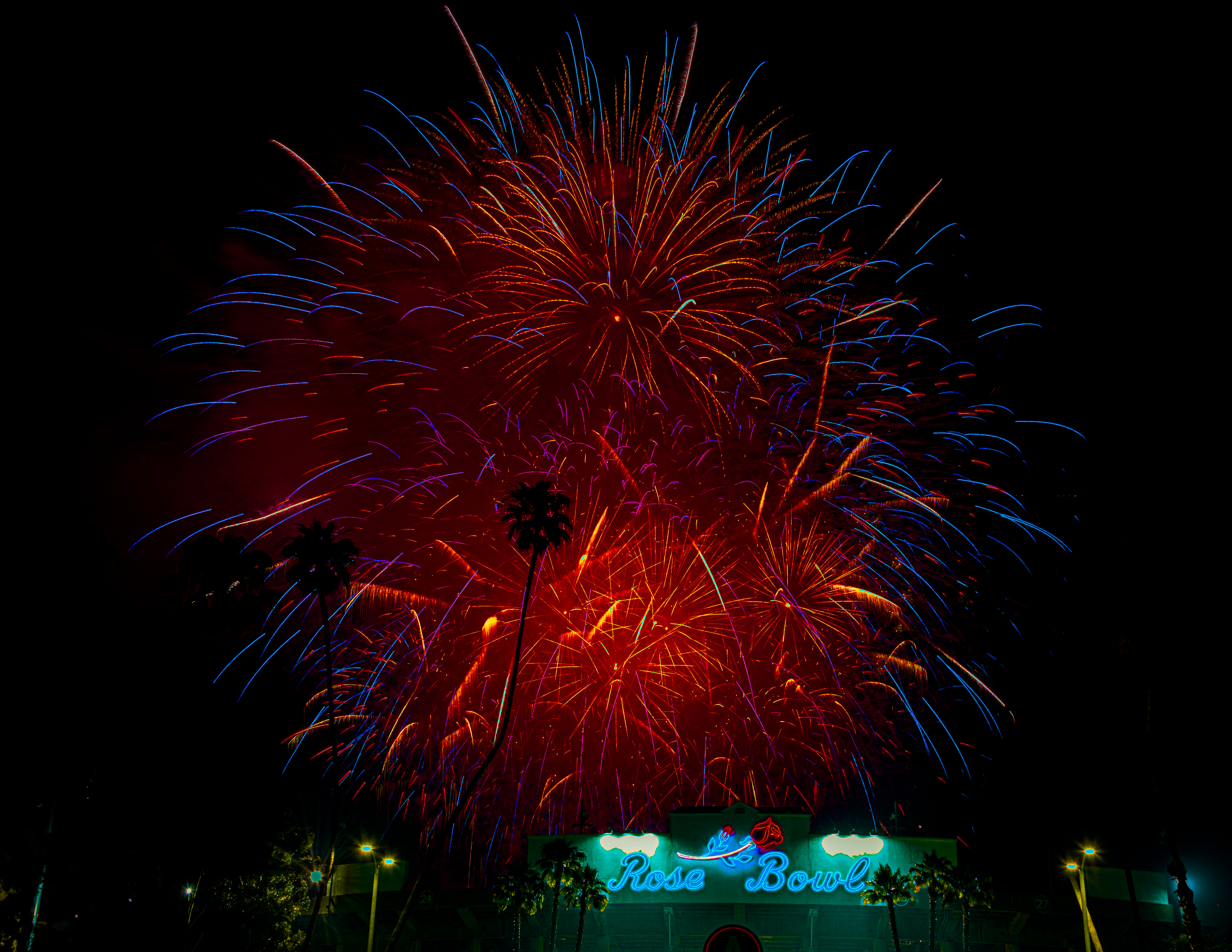 Rose Bowl 4th of July Fireworks