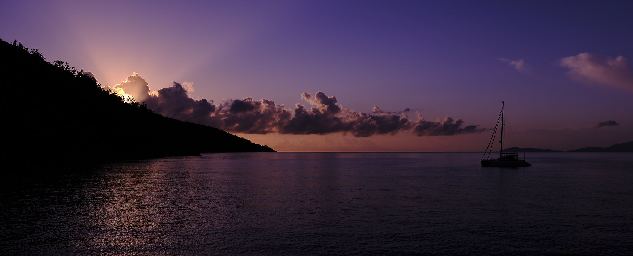 Whitsunday Island Sunset
