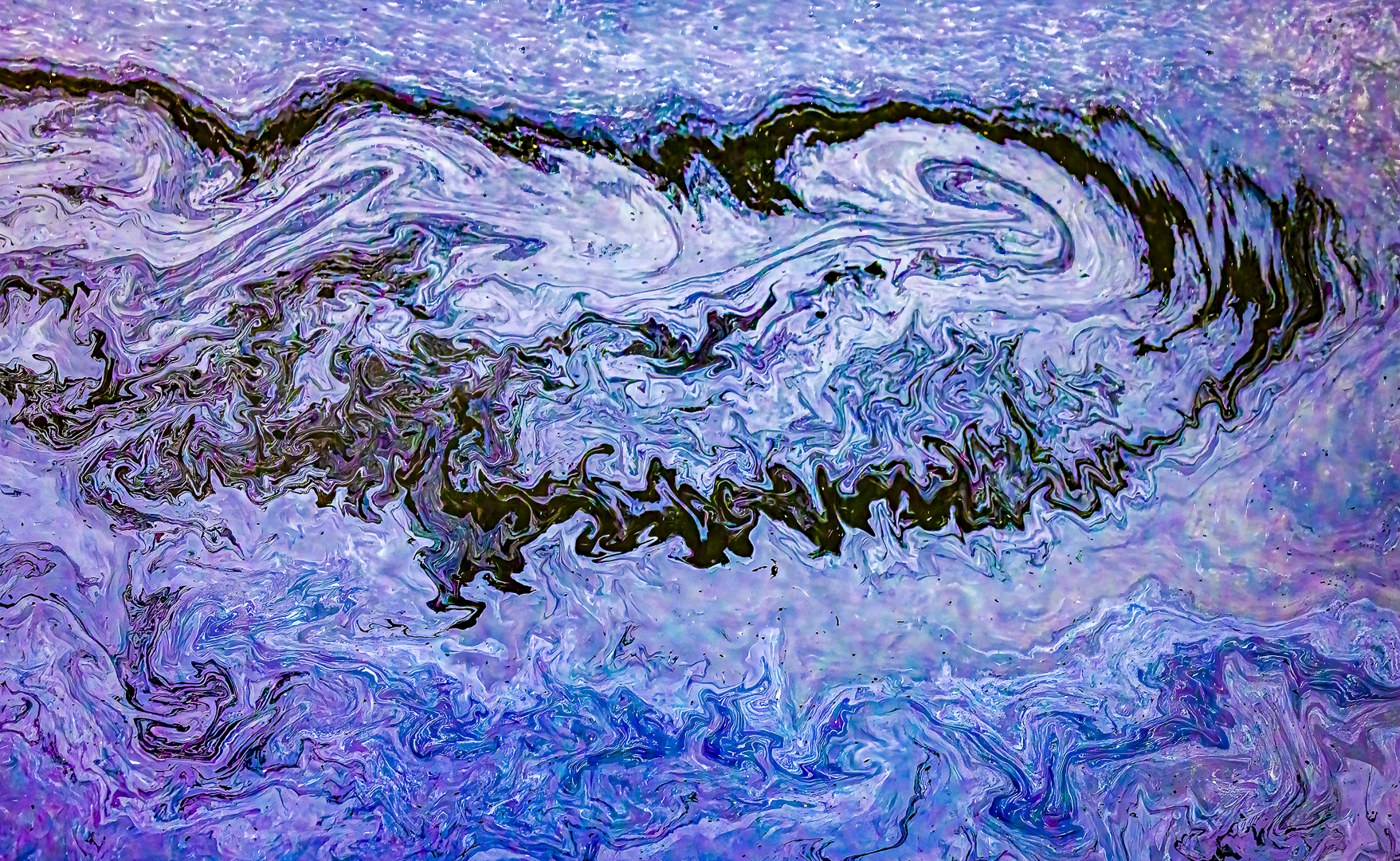 Oil on the water